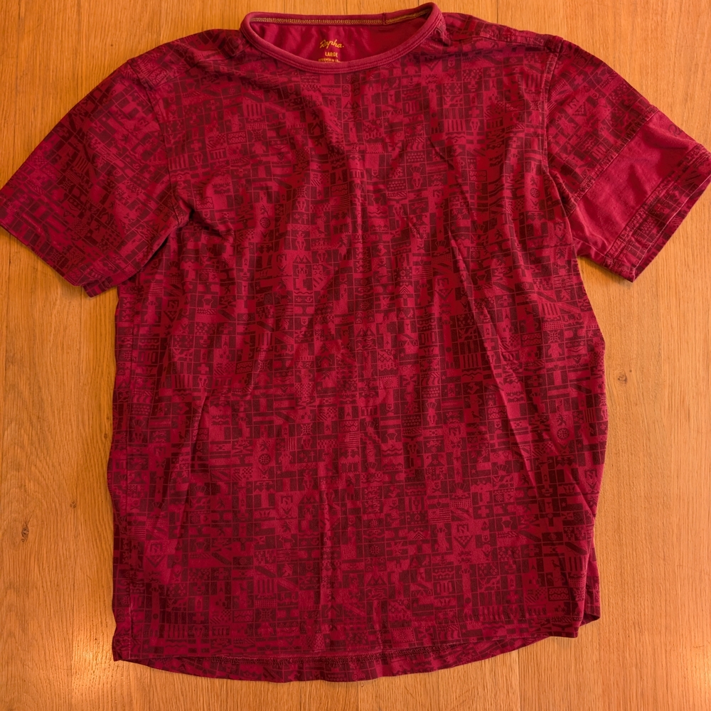 Rapha Red Graphic Men's Shirt